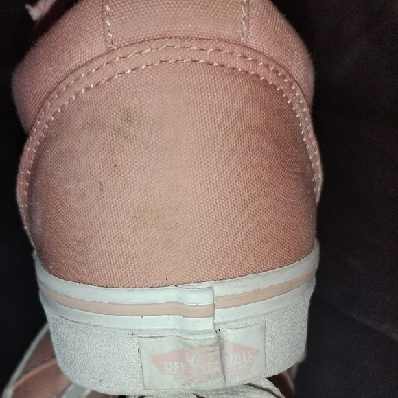 Vans Women's Light Pink Sneakers Women's 10/ Mens 8.5 - Picture 13 of 15